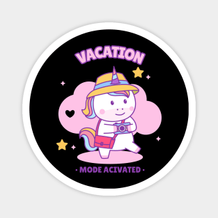 Unicorn Vacation Magnet